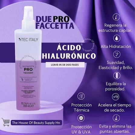 TEC ITALY Due Faccetta Pro – 300 ml - Imagen 5