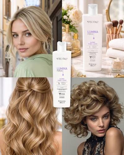 TEC ITALY Lumina Forza Blonde / Rubio / Louro – 300 ml - Imagen 4