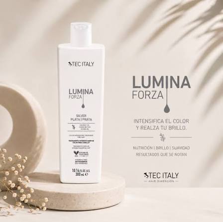 TEC ITALY Lumina Forza Silver / Plata – 300 ml - Imagen 5