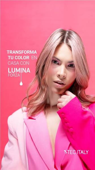 TEC ITALY Lumina Forza Pink / Rosa – 300 ml - Imagen 4