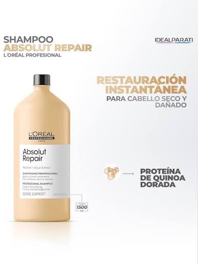 L’Oréal Professionnel Paris Absolut Repair Shampoo – 1500 ml - Imagen 3