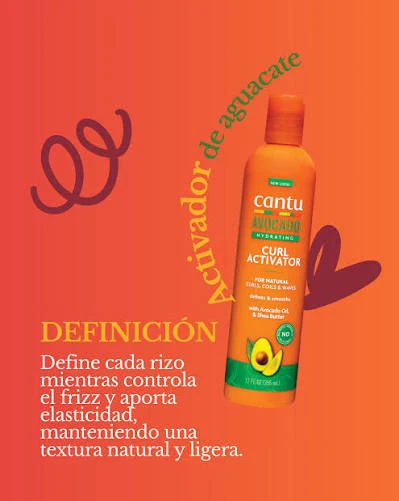 Cantu Curl Activator Cream Avocado Oil & Shea Butter – 355 ml - Imagen 3