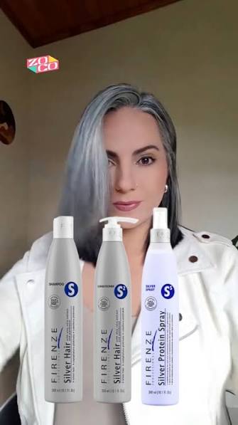 FIRENZE Silver Hair Shampoo 1000 ml - Imagen 4