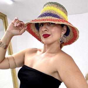 Sombrero rafia