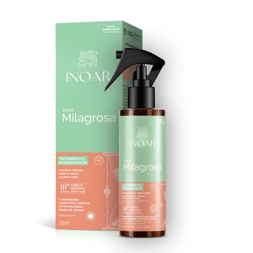 INOAR Água Milagrosa – Tratamiento Líquido Reparador Instantáneo - Imagen 2