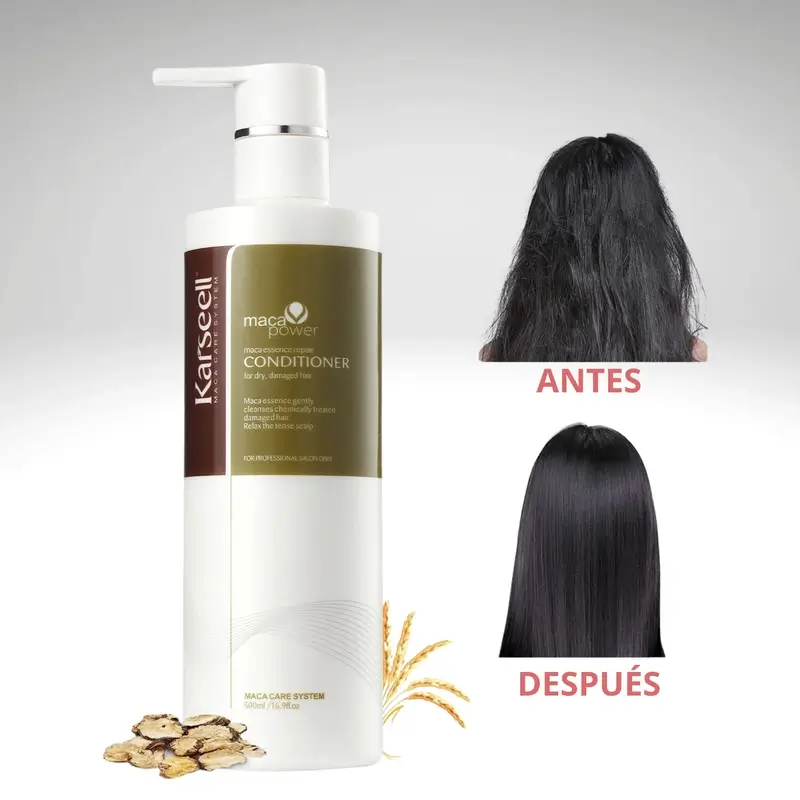 Karseell Repair Conditioner – 500 ml Acondicionador reparador para hidratación profunda, suavidad y fortalecimiento capilar - Imagen 4