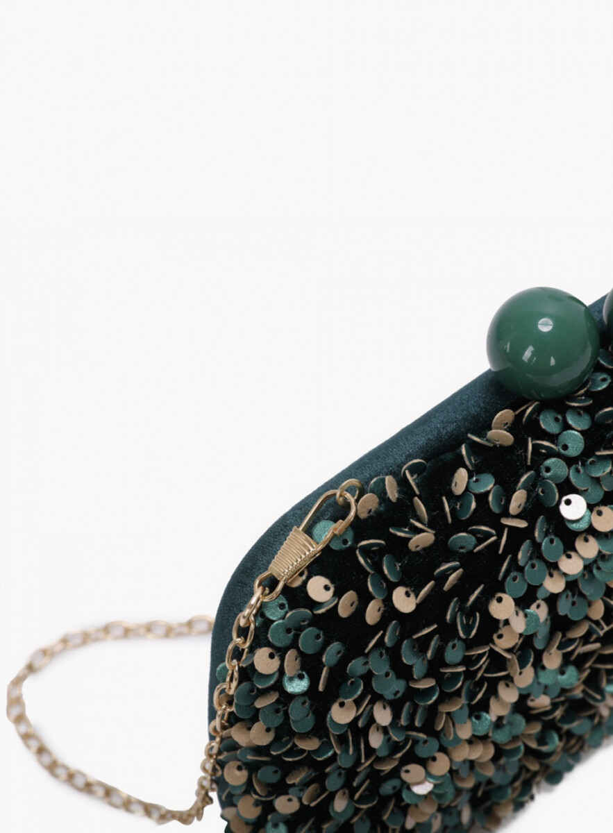 Bolso Lentejuelas Terciopelo - Imagen 6