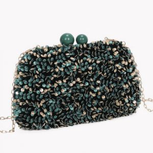 Bolso Lentejuelas Terciopelo