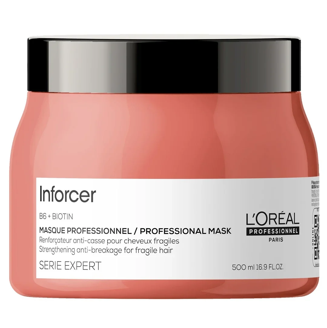 L’Oréal Professionnel Serie Expert Inforcer Professional Mask Mascarilla fortalecedora anti-quiebre para cabello débil y quebradizo - Imagen 3