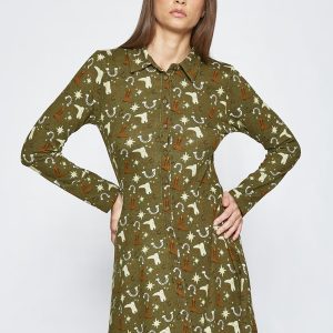 MDM 35502721 VESTIDO KAKI