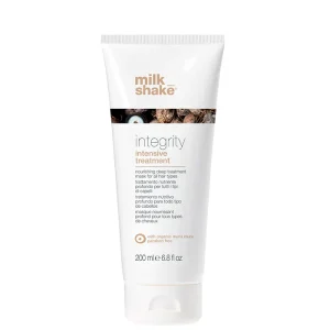 Milk Shake Integrity Intensive Treatment – 200 ml  Mascarilla nutritiva de reparación intensiva para cabello seco, dañado y tratado químicamente