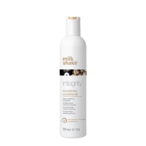 Milk Shake Integrity Nourishing Conditioner – 300 ml  Acondicionador nutritivo para cabello seco, dañado y tratado químicamente
