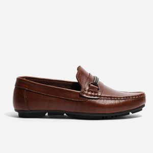 Mocasines Formales Cuero Herraje