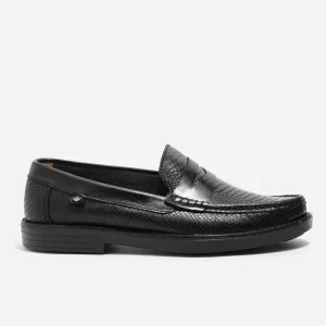 Mocasines Snake Elegantes Clásicos Cuero