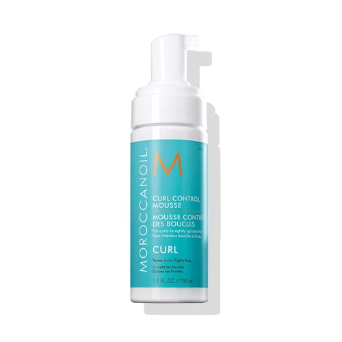 Moroccanoil Curl Control Mousse – 150 ml Mousse ligera para rizos definidos, con volumen y sin frizz
