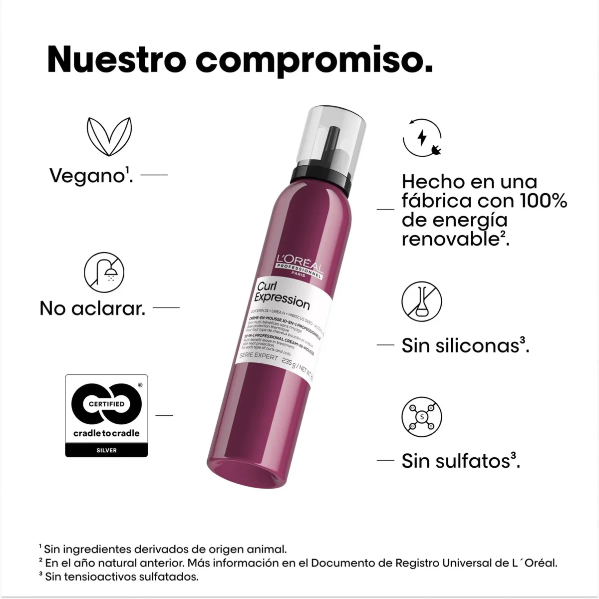 L’Oréal Professionnel Curl Expression Crema en Mousse 10 en 1 – 250 ml - Imagen 4