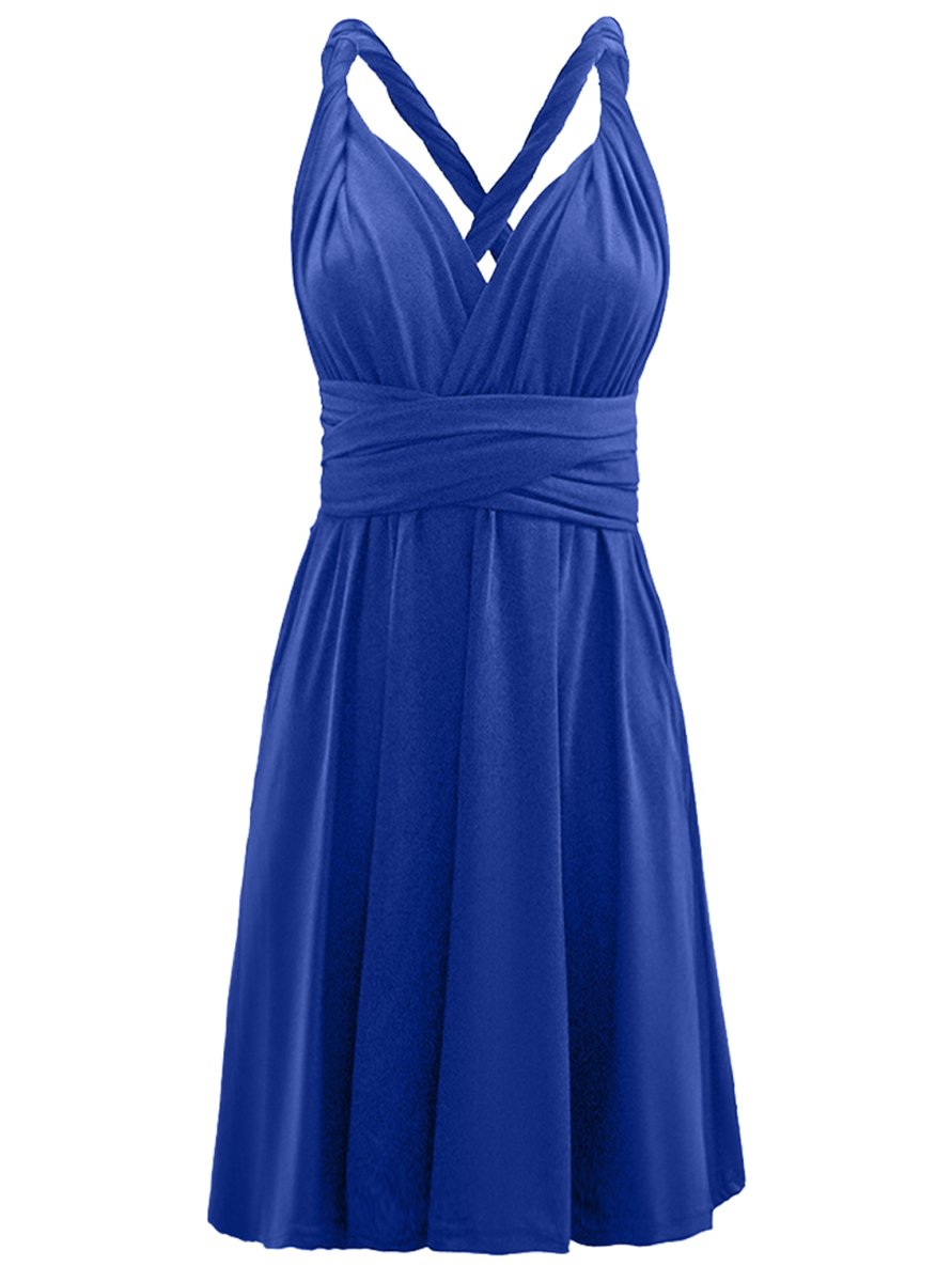 Vestido Multiposición Corto Bolsillos - Imagen 3