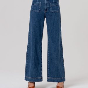 PANTALONES JEANS CON BOLSILLOS DELANTEROS INDIGO SURKANA 556BAJE52357