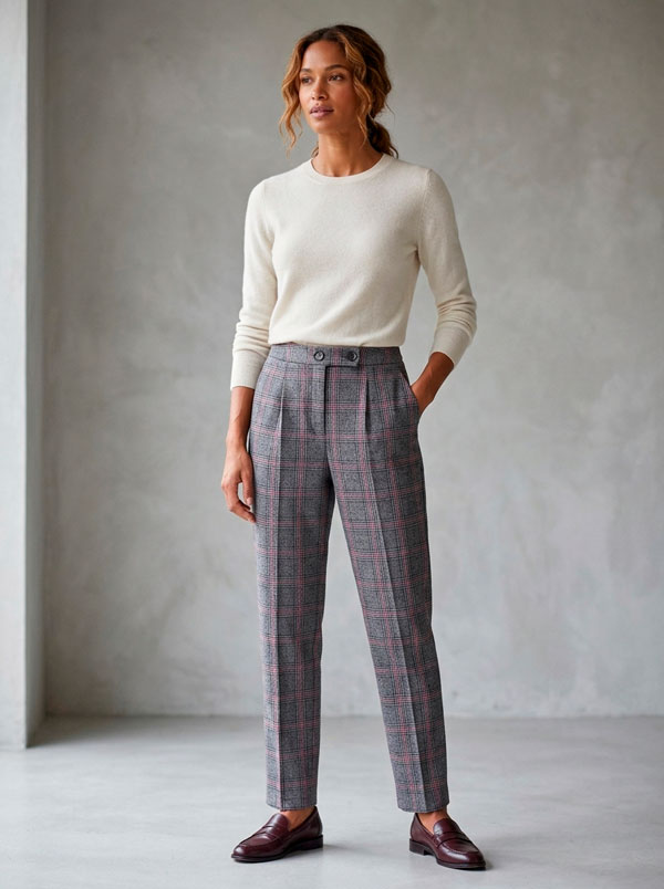 PANTALONES GLEN CHEKS MDM 57303502204