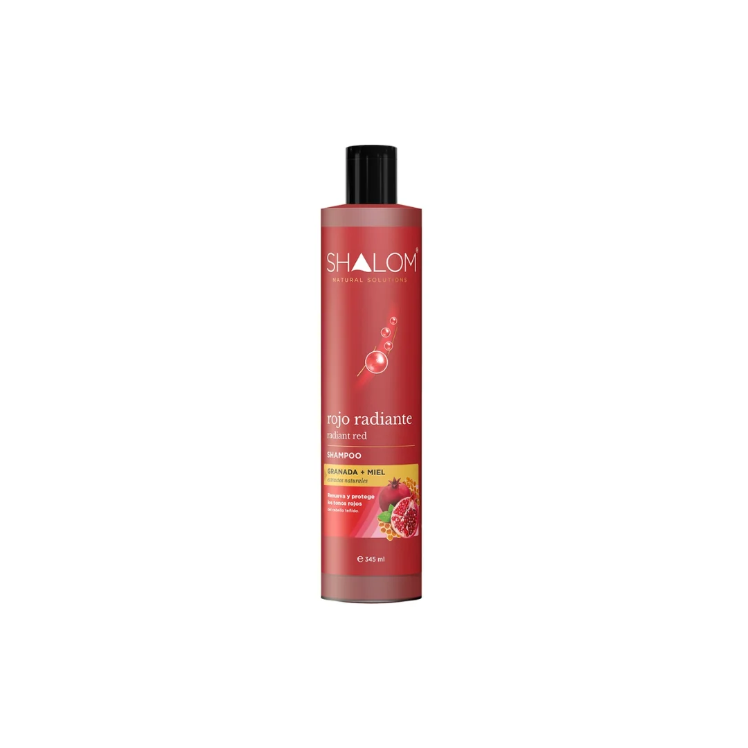 Shampoo Rojo Radiante Granada + Miel – 345 ml | Brillo y Cuidado para Cabello Rojo - Imagen 3