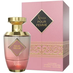 Ahuja Pour Femme – Perfume Árabe 100 ml  Feminidad, elegancia y larga duración