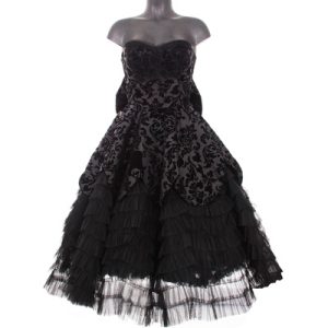 Black Lavintage – Vestido gótico de fiesta