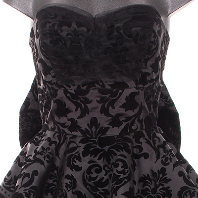 Black Lavintage – Vestido gótico de fiesta - Imagen 3