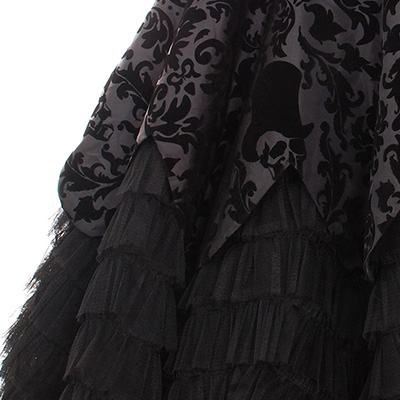 Black Lavintage – Vestido gótico de fiesta - Imagen 4