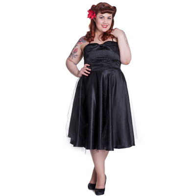 Roxane – Vestido de tul negro para fiestas - Imagen 7