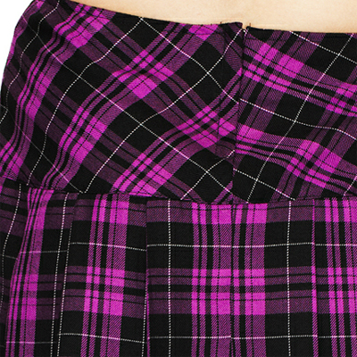 Scottish – Falda escocesa corta estilo punk - Imagen 5