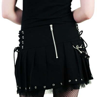 Restricted – Falda gótica corta - Imagen 5