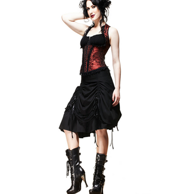 Tora – Falda steampunk negra - Imagen 7