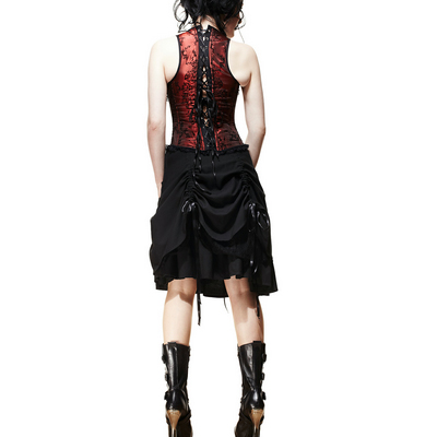 Tora – Falda steampunk negra - Imagen 3