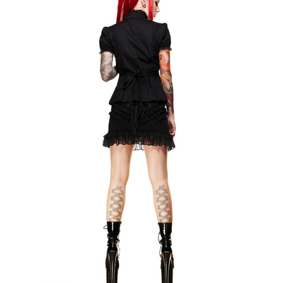 Arabella – Camisa rock negra - Imagen 3