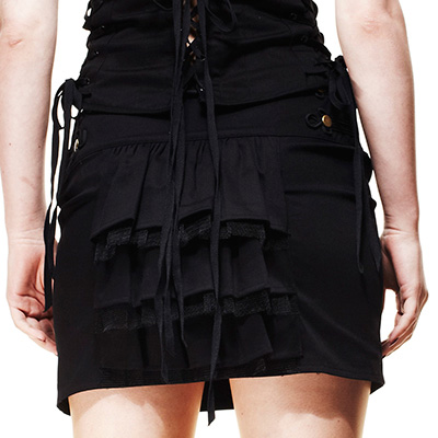 Ogata – Falda steampunk estilo militar - Imagen 3