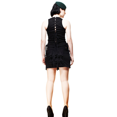 Ogata – Bustier steampunk estilo militar - Imagen 6