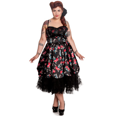 Dark Lady Plus – Vestido gótico en tallas grandes - Imagen 4