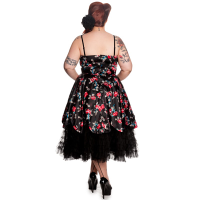 Dark Lady Plus – Vestido gótico en tallas grandes - Imagen 3