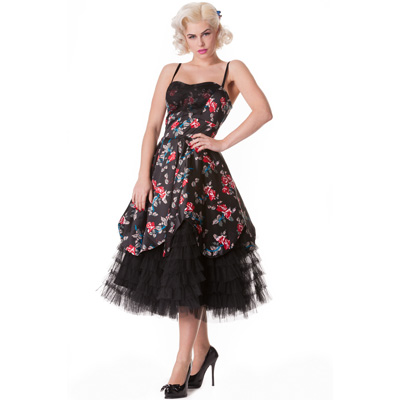 Dark Lady Plus – Vestido gótico en tallas grandes - Imagen 6
