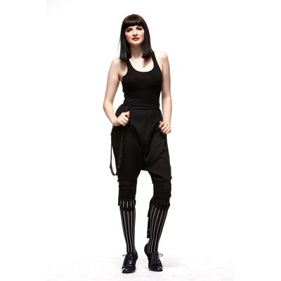 Medusa – Pantalones steampunk negros - Imagen 8