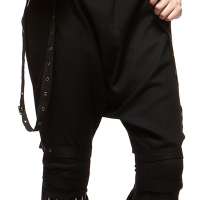 Medusa – Pantalones steampunk negros - Imagen 7