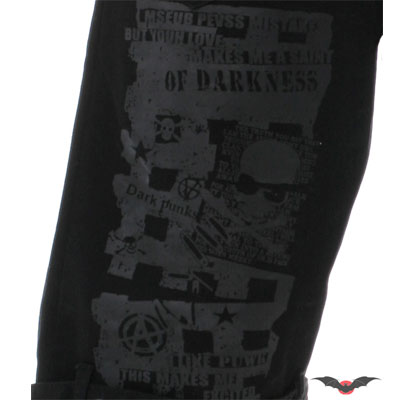 Wild – Bermudas punk largas con hebillas y cremalleras - Imagen 4