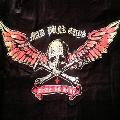 Poison – Camisa gothic rock con parche en negro - Imagen 5