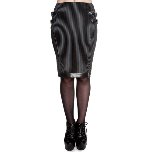 Octavia Plus – Falda steampunk en tallas grandes - Imagen 2