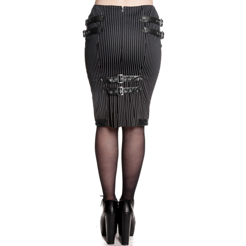 Octavia Plus – Falda steampunk en tallas grandes - Imagen 5