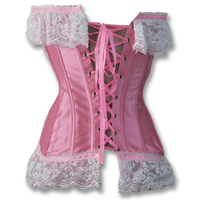 Valentine Pink – Corsé lolita de estilo victoriano - Imagen 3