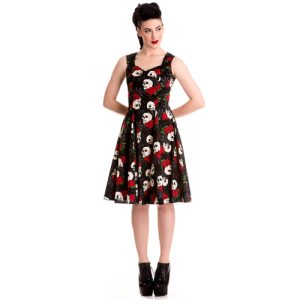 Rock and Ruin – Vestido alternativo con calaveras