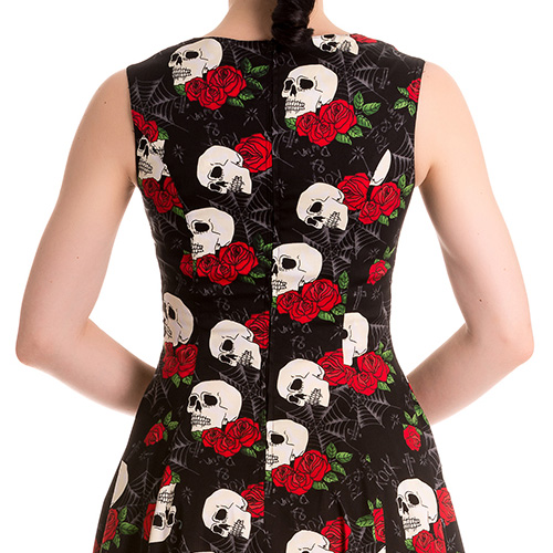 Rock and Ruin – Vestido alternativo con calaveras - Imagen 5