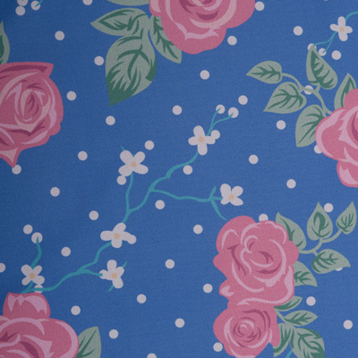 Darlene Blue – Vestido estampado flores en tallas grandes - Imagen 6