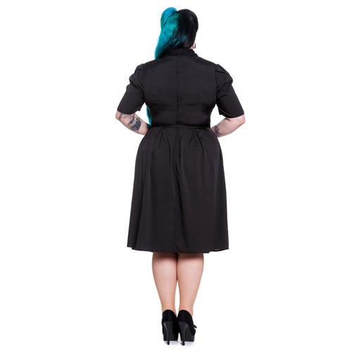 Connie – Vestido gótico talla grande - Imagen 4